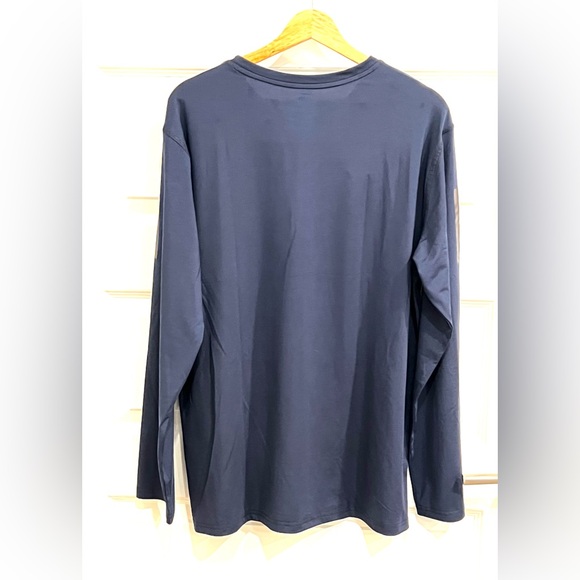 NWT Adidas Ultimate Tee Blue Long Sleeve Performance 3XL - Picture 2 of 4